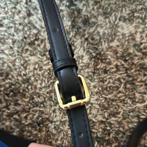 Aspen Black and White Mini Bag with Sherpa Trim - Picture 6 of 6